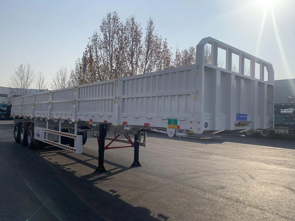 3-Axle Extendable Sideboard Semi-Trailer