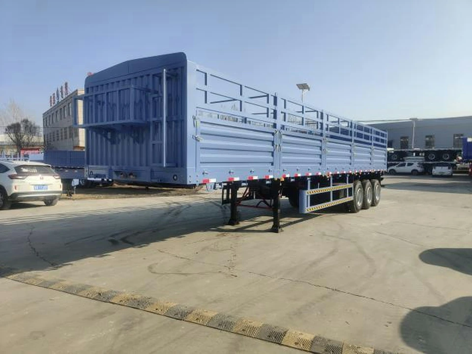  3-Axle Fence Cargo Semi-Trailer