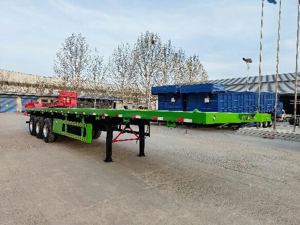  2/3/4-Axle Container Flatbed Semi-Trailer