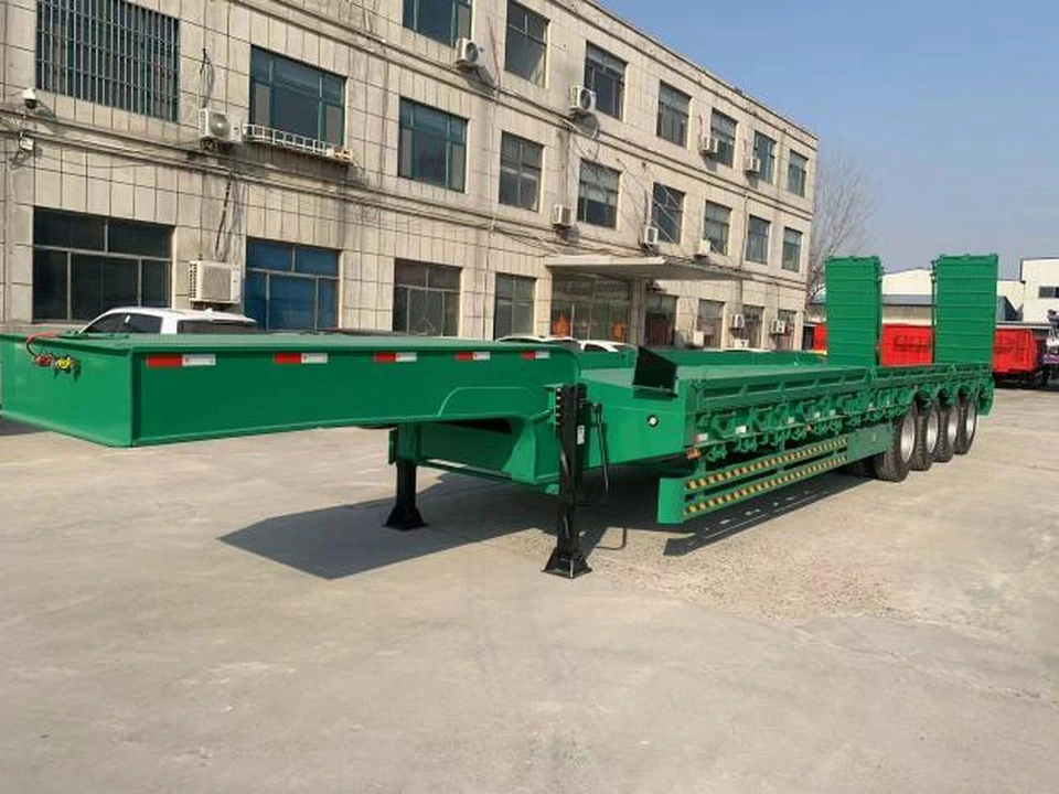  4-Axle Lowbed Semi-Trailer
