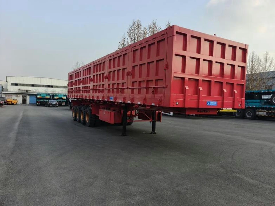  4-Axle Side-Dump Semi-Trailer