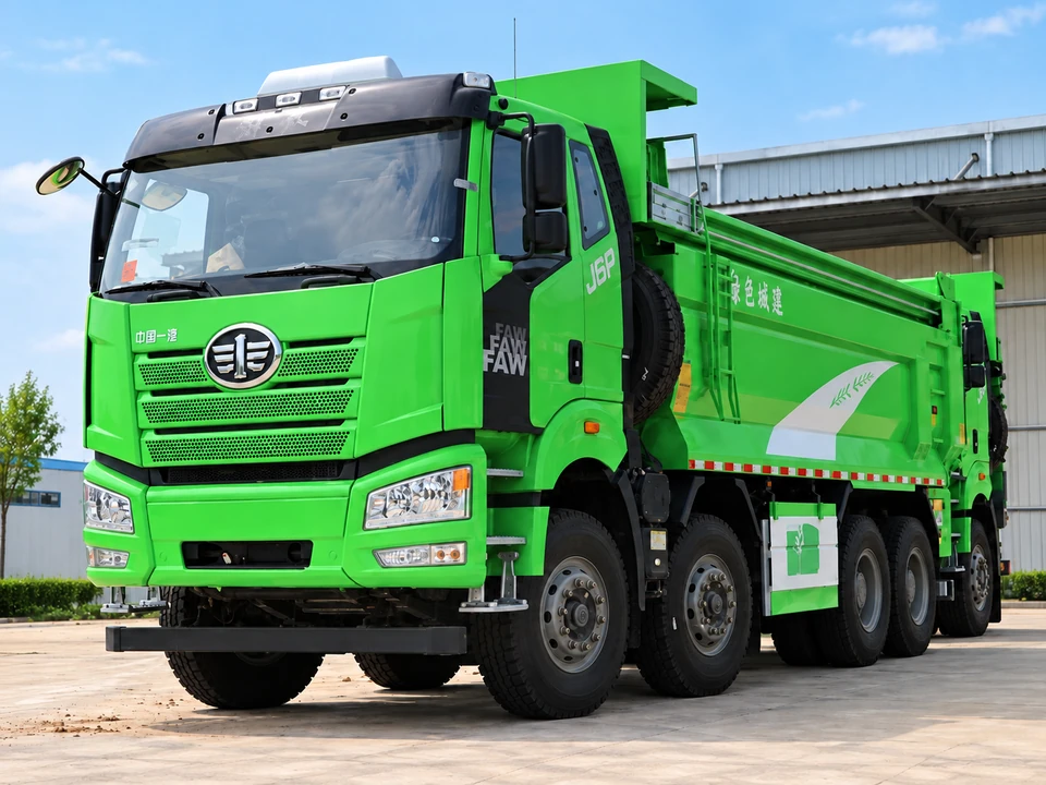 FAW JIEFANG J6P 8×4 Dump Truck